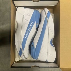 Jordan Team Showcase Shoes True White Blue CD4150-104 Men's Size 10